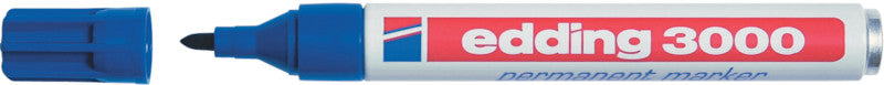 Edding Permanent Marker – rot, blau, grün, schwarz, 4er Set