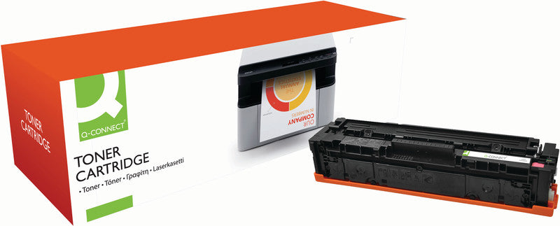 Q-Connect – Toner CF403A – magenta, 1400 Seiten – für Color-Laserdrucker/Multifunktionsgeräte