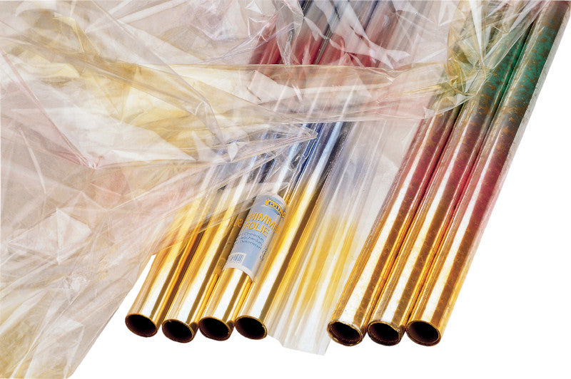 Folia Geschenkfolie – Kunststoff, 21 Mikron – 750 × 5000 mm – Mehrfarbig