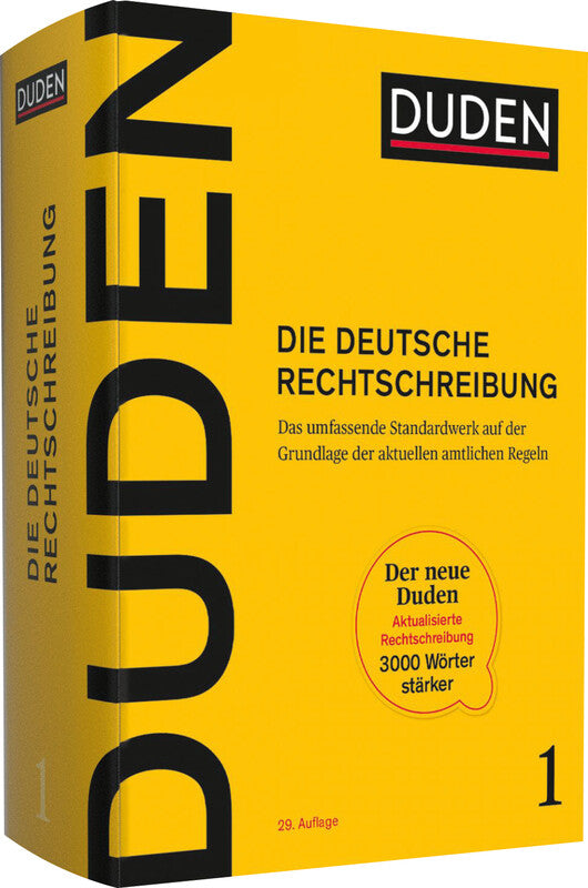 Duden Buch – Die deutsche Rechtschreibung (Band 1), Hardcover, 1'296 Seiten, Deutsch