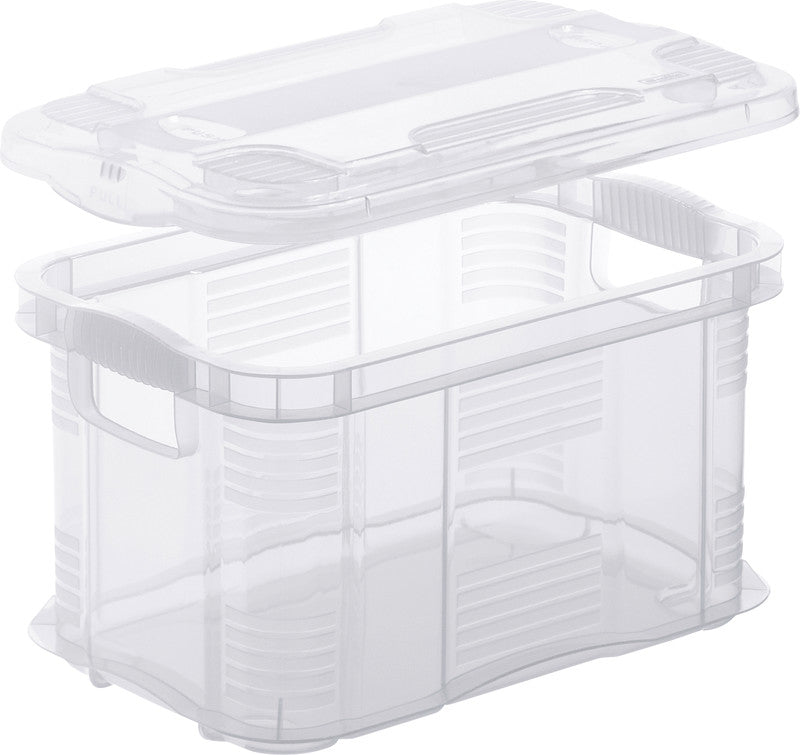Rotho Deckel Agilo – Polypropylen, transparent, 30 × 2,5 × 19,5 cm