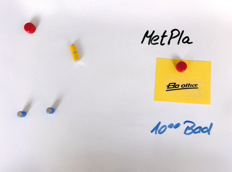 Booffice Whiteboard – 21 × 29,7 cm, magnetisch, inklusive selbstklebend – für Whiteboards – 1-teilig