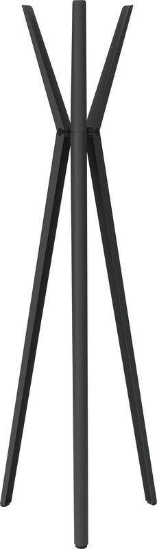 Durable Garderobenständer – Aluminium – Schwarz – 1'600 mm