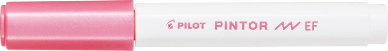 Pilot Pigmentmarker Pintor – Rundspitze 0,5-0,7 mm – Sortiert – 6er-Set – Für dunkle Oberflächen geeignet