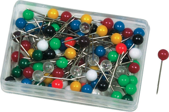 Alco Markiernadeln, Ø 5 mm, L 16 mm – Kunststoff, 100 Stück