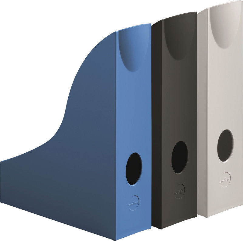 Durable Stehsammler – Kunststoff, Grau, 241×73×306 mm