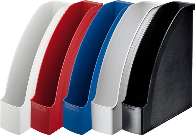 Leitz Stehsammler A4 – mit Griffausschnitt, 78 × 308 × 278 mm, blau, Kunststoff
