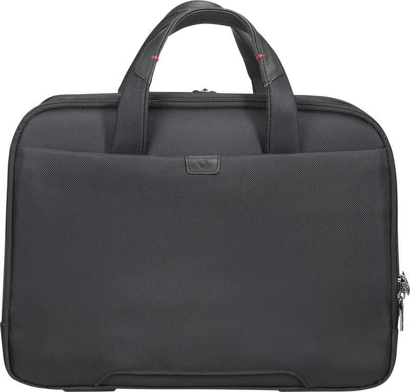 Samsonite Pro-DLX 5 Notebook-Tasche – 17/23 l, RFID-Fach, Aufsteckfunktion, Nylon, Schwarz