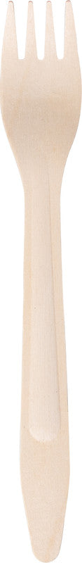 Elco Gabel Holz – 16,5 cm, braun, 100 Stück