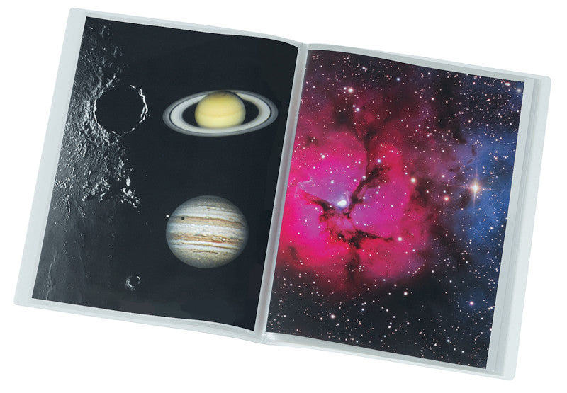 Kolma Sichtbuch Vario – 20 Sichttaschen, A4, mit Fronttasche, glatt, glänzend, weiss, Kunststoff