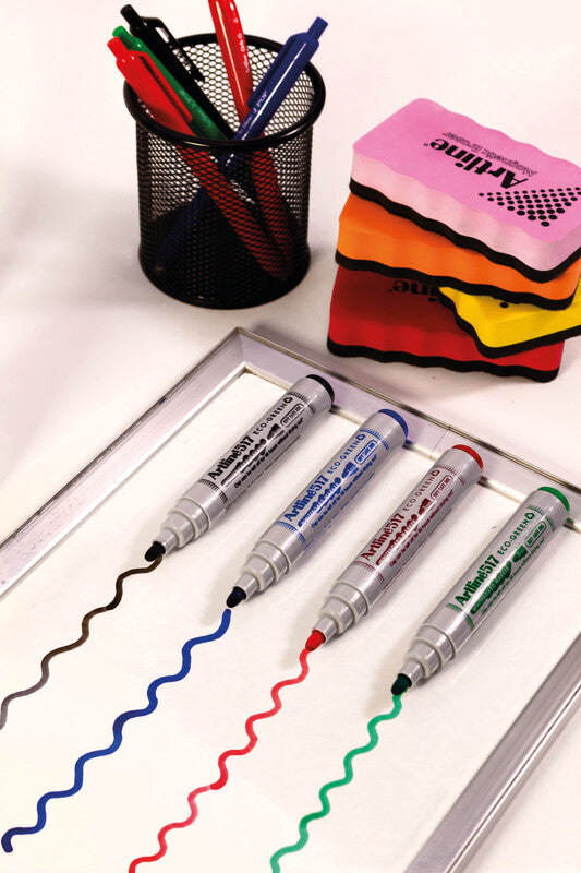 Artline Whiteboard-Marker Eco-Green EK517 – Rundspitze 3 mm – Grün – Trocken abwischbar
