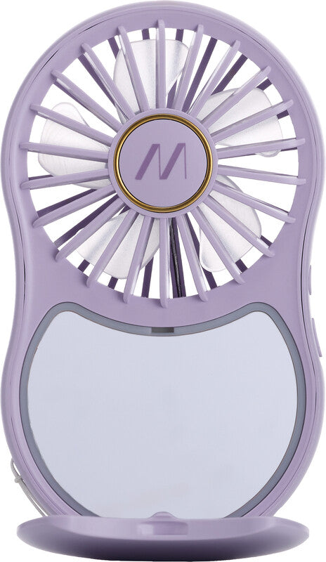 Muitomas Handventilator MIRRORFANVL – 3 Stufen, USB-C, Violett