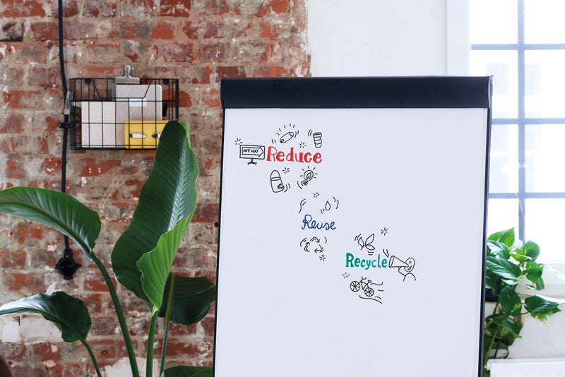 Edding Flipchart-Marker 31 EcoLine – Rundspitze 1,5-3 mm – Blau – Nachfüllbar