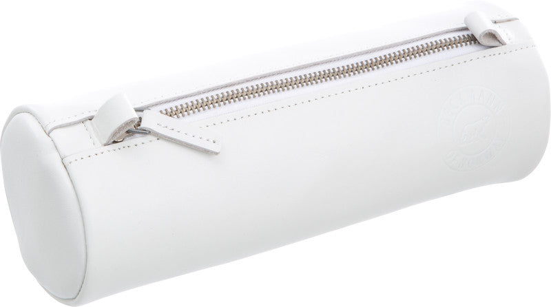 Beckmann Leder Schlamperetui, leer – weiss