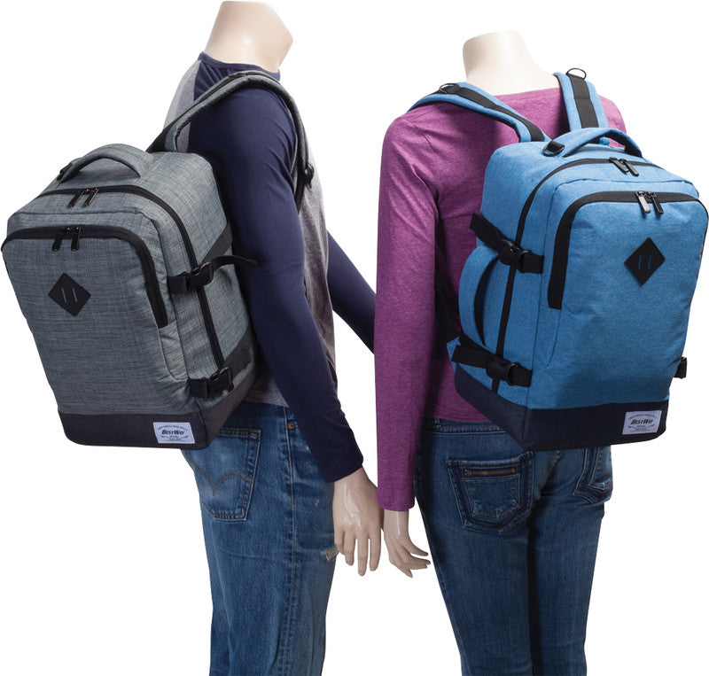 Bestway Cabin Pro Small – Notebook-Rucksack – für 14"-Notebook, 20 l, Kunststoff, Graublau