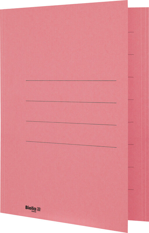 Biella Sammelmappe für A4, Karton, Rot