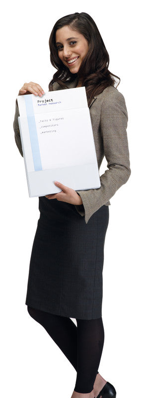 Biella Sichtbuch Creative PP XL – A4, mit Fronttasche, weiss, Karton