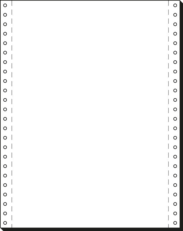 Sigel Endlospapier Weiss – 304,8 mm × 9,45", 70 g/m², 2'000 Blatt