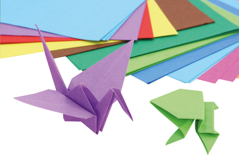 Folia Faltblätter, Basic Mix – 150 × 150 mm – 70 g/m² – sortiert – 100 Blatt