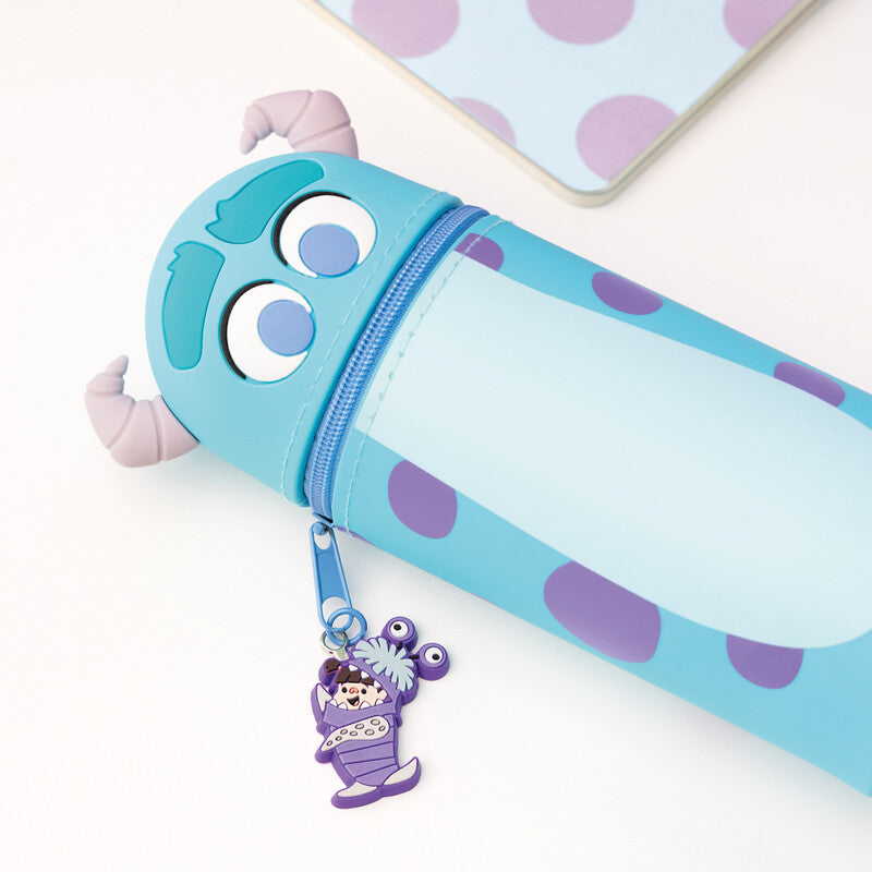 Disney Schlamperetui, Monsters INC. Sulley, Blau, Silikon, 7 × 18 cm