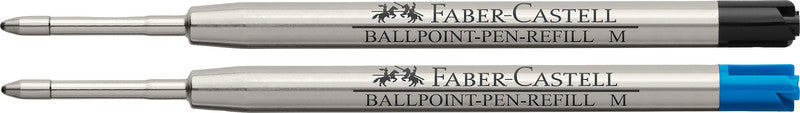 Faber-Castell Kugelschreiber-Mine – Schwarz, M, dokumentenecht, geruchsarm