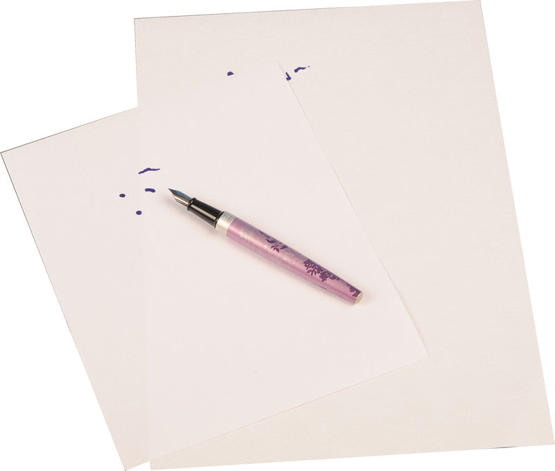 Noname Löschblätter A4, weiss-grau, 120 g/m² – 100 Blatt