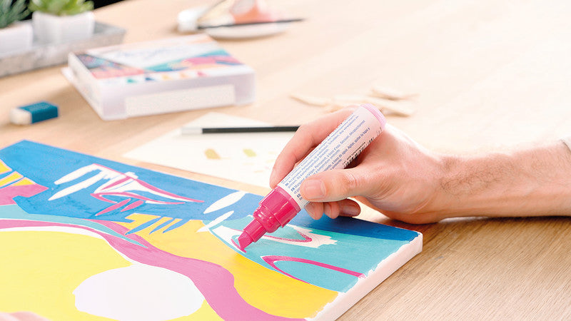 Edding Permanent Marker – sortiert, 5er Pack