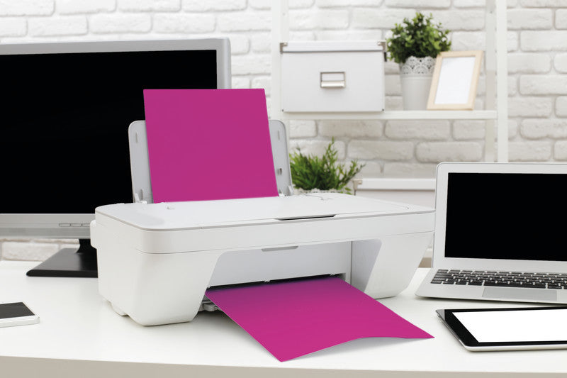 Clairefontaine Kopierpapier – A4, 80 g/m², Neonpink – für Inkjet/Laser/Kopierer – FSC, EU Ecolabel – 500 Blatt
