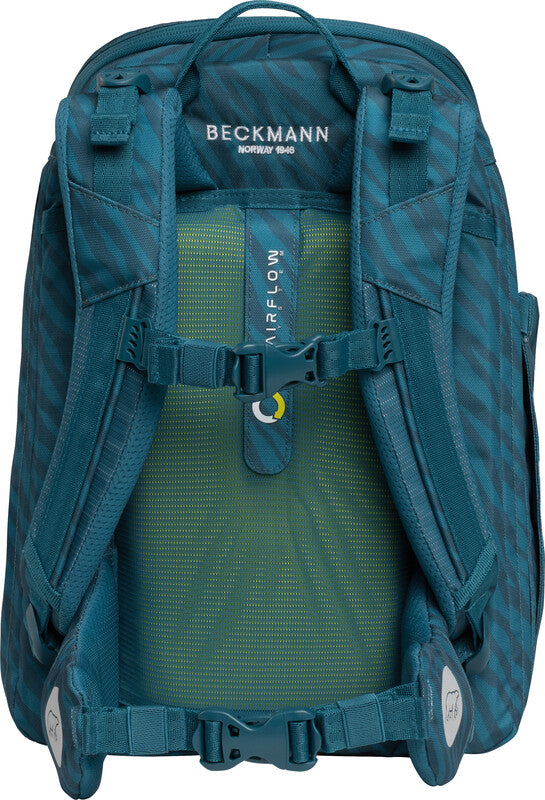 Beckmann Active Air Flx – Schulrucksack, Tiger Stars, 20–25 l, für Laptop bis 15", mit Wendetasche