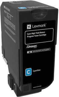 Lexmark Toner – cyan, 16000 Seiten