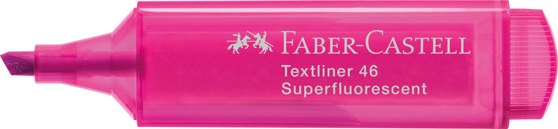 Faber-Castell Textmarker Pink – Keilspitze, 1–5 mm, nachfüllbar