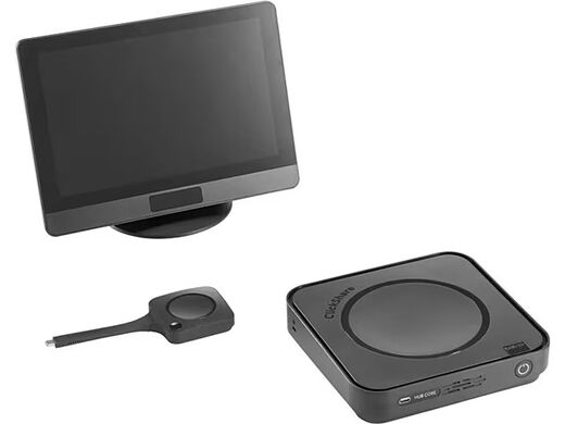 Barco ClickShare Hub Core – Drahtloses Präsentationssystem – 5K, 1× Button, HDMI, Schwarz
