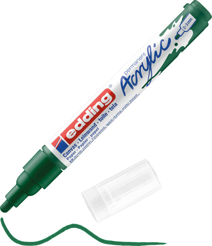 Edding Acrylmarker für Permanent-Marker – sortiert, 5er