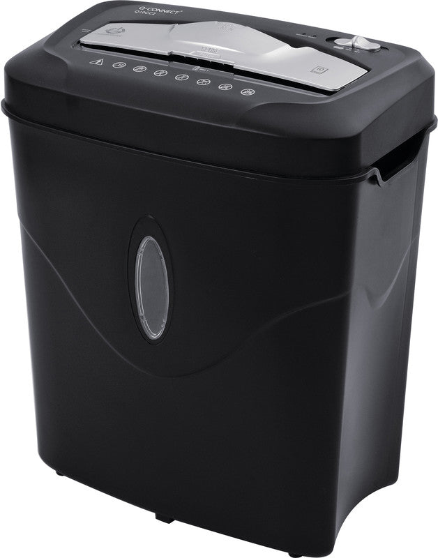 Q-Connect Q10CC2 – Aktenvernichter, DIN P-3, Partikelschnitt 5 × 51 mm, 10 Blatt, 16,5 l, A4