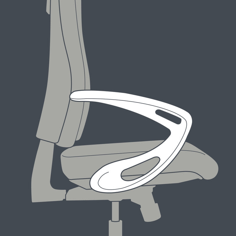 Topstar Chefsessel Speed Chair – 55 × 50 × 72 cm, 110 kg, grau