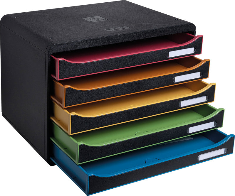 Exacompta Schubladenelement – für Format A4+ (Querformat) – 355 × 271 × 270 mm