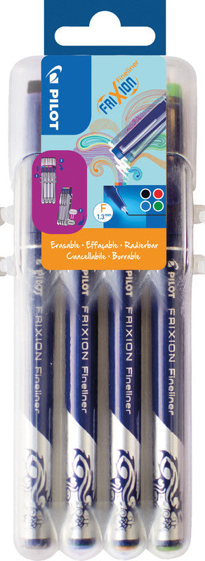 Pilot Fineliner – 4er-Set – 1,3 mm – sortiert