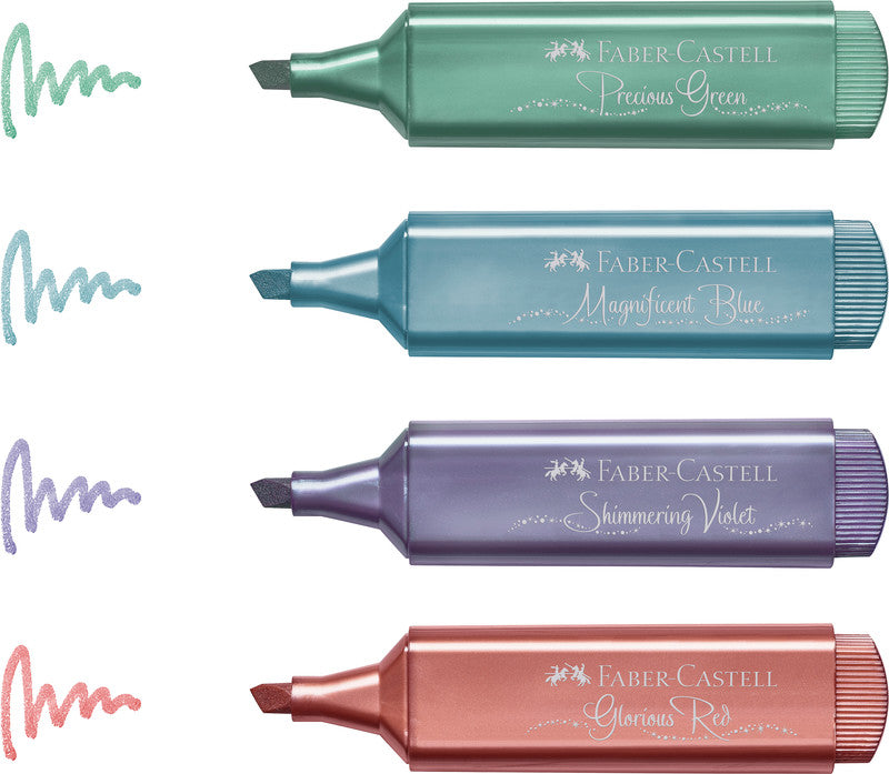 Faber-Castell Textliner 46 Metallic Violett Textmarker