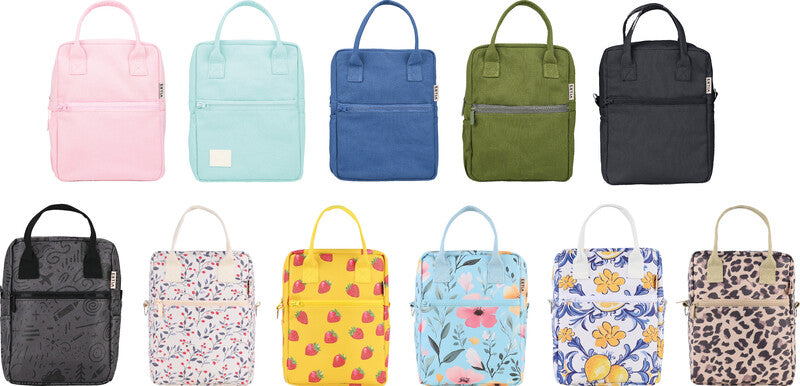 Estia Lunchbag – isoliert, Reissverschluss – 0,7 l – Bermuda Green, türkis – Baumwolle
