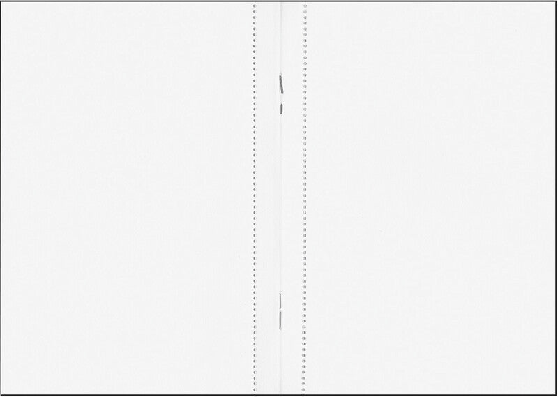 Biella Kalender-Einlage – geheftet, 10,0 × 13,9 cm, undatiert, weiss, PEFC