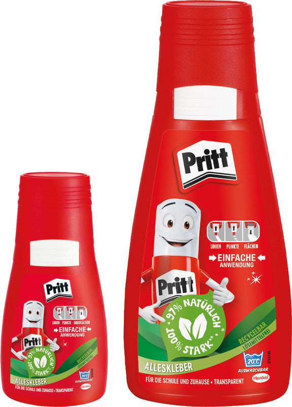 Pritt Alleskleber – 100 g – transparent – auswaschbar, lösungsmittelfrei