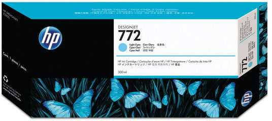 HP Tintenpatrone 772, cyan – für Inkjetdrucker/Multifunktionsgeräte