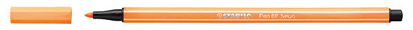 STABILO Fasermaler, Strichbreite 1 mm, 6 Farben