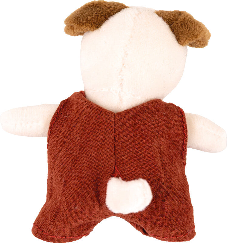 Egmont Plüschtier Hund Eddie – 9 cm – Mehrfarbig