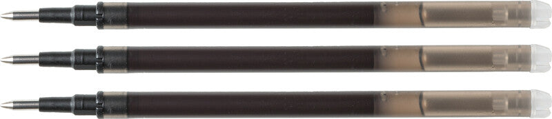 Q-CONNECT Rollerpatronen für Clicker, LX, PILOT FriXion Ball + 1 weitere – löschbar, geruchsarm, 3 Stk.