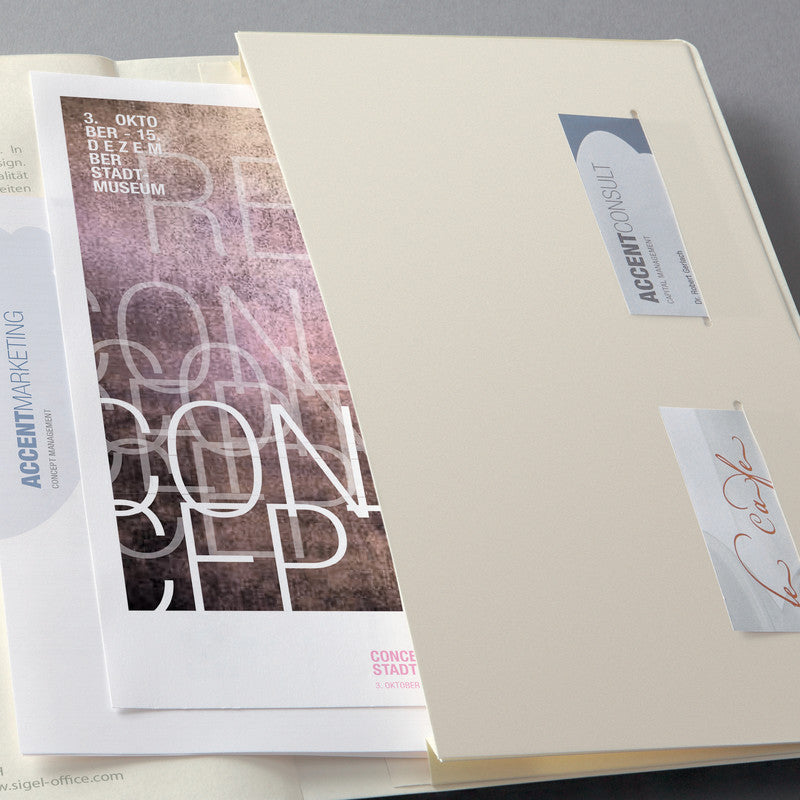 Sigel Notizbuch, A4, 194 Seiten – beige