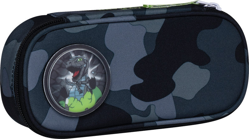 Beckmann Schulrucksack Active Air Flx – 6-teilig – Camo Rex – 26,0×39,0×22,0 cm – recycelte Materialien