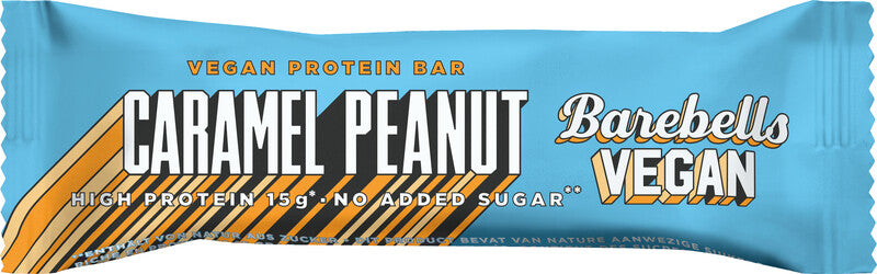 Barebells Soft Bar Protein-Riegel – Karamell & Erdnuss, vegan – 55 g