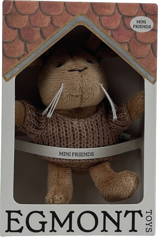 Egmont Plüschtier Hase Lenny – 9 cm – Braun – Plüsch