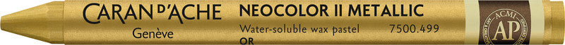 Caran d-Ache Caran d'Ache Neocolor Aquarellfarbstift – Gold, Mine Ø 8,6 mm